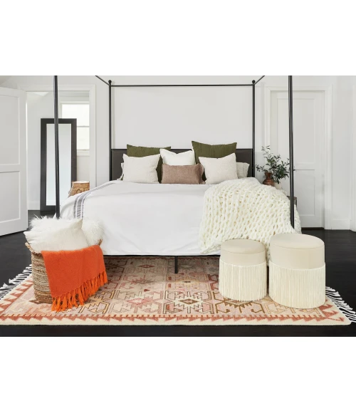 Momeni Nomad Area Rug NOM-1 Rust 8' X 11'