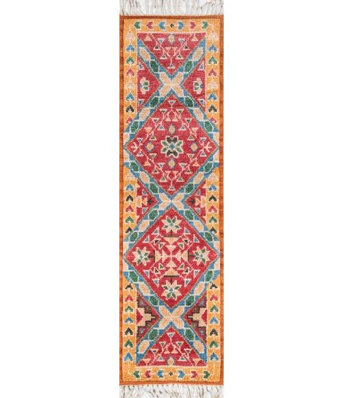 Momeni Nomad Area Rug NOM-4 Rust 5' X 8'