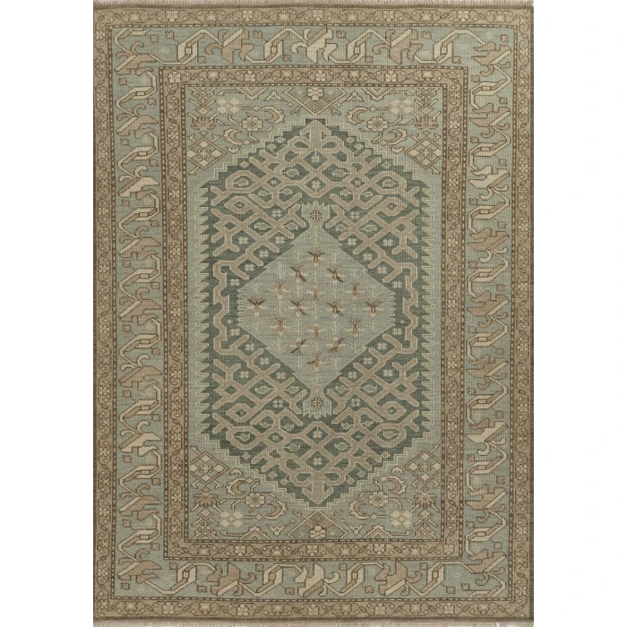 Momeni Nomad Light Blue NOM-8 2 ft. 3 in. X 8 ft. Rect. Rug