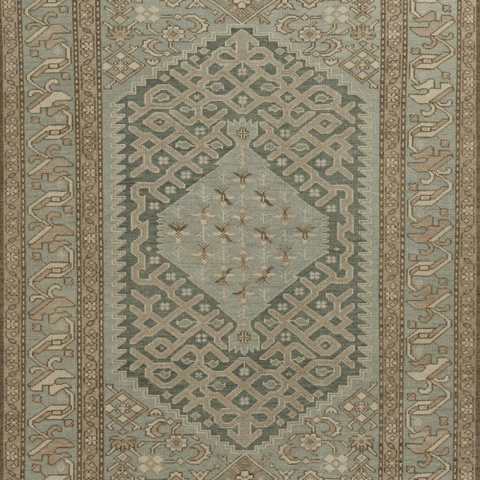 Momeni Nomad Light Blue NOM-8 2 ft. 3 in. X 8 ft. Rect. Rug