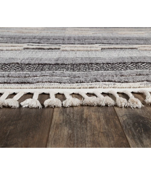 Momeni Odessa ODE-1 Grey 7 ft. 10 in. X 10 ft. 10 in. Rectangle Rug