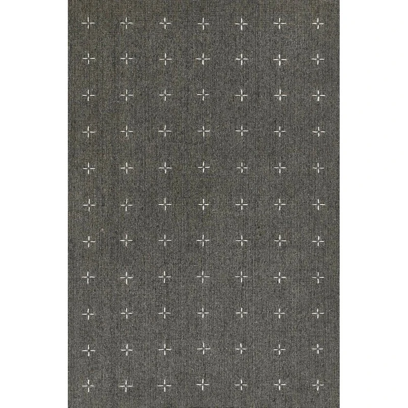 Momeni Oliver OLI-2 Charcoal 8 ft. X 10 ft. Rectangle Rug
