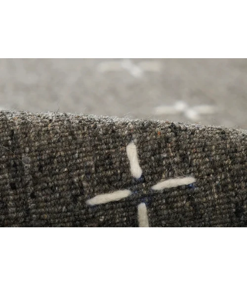 Momeni Oliver OLI-2 Charcoal 3 ft. 6 in. X 5 ft. 6 in. Rectangle Rug