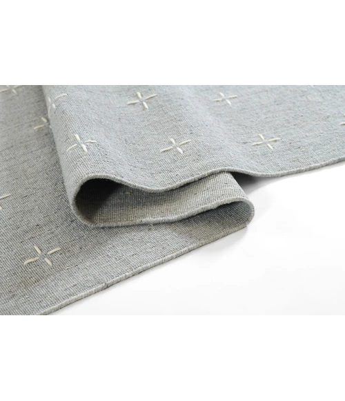 Momeni Oliver OLI-2 Light Blue 5 ft. X 8 ft. Rectangle Rug