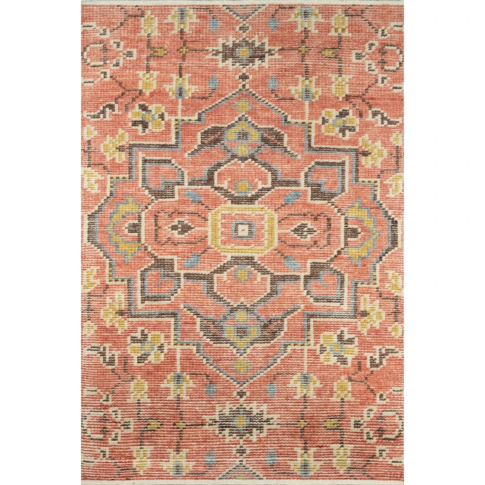 Momeni Ophelia Area Rug OPH-1 Red 5' X 8'