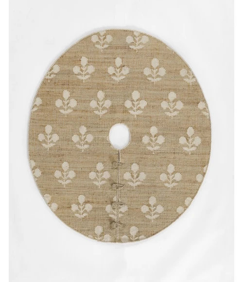 Erin Gates Orchard ORC-2 Natural 5 ft. X 5 ft. Round Rug