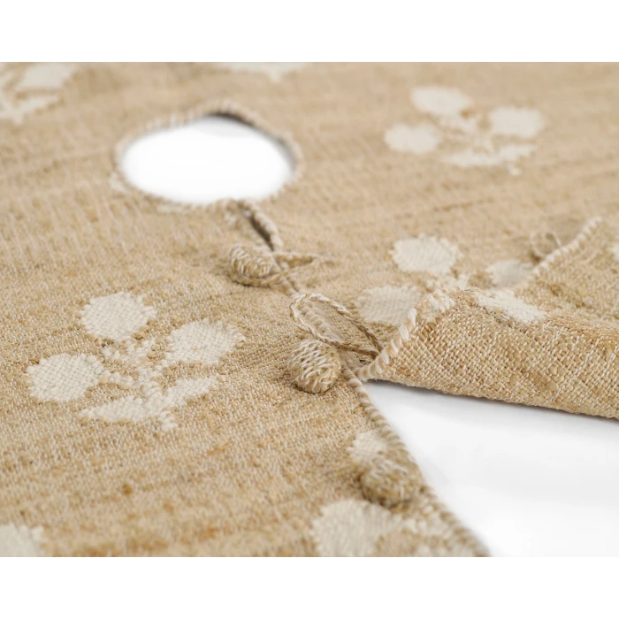 Erin Gates Orchard ORC-2 Natural 5 ft. X 5 ft. Round Rug