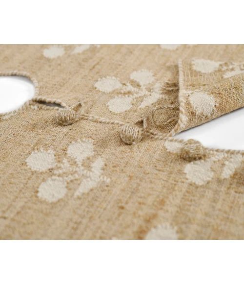 Erin Gates Orchard ORC-2 Natural 5 ft. X 5 ft. Round Rug