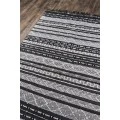 Momeni Otto Area Rug OTT-2 Black 5' X 7'6