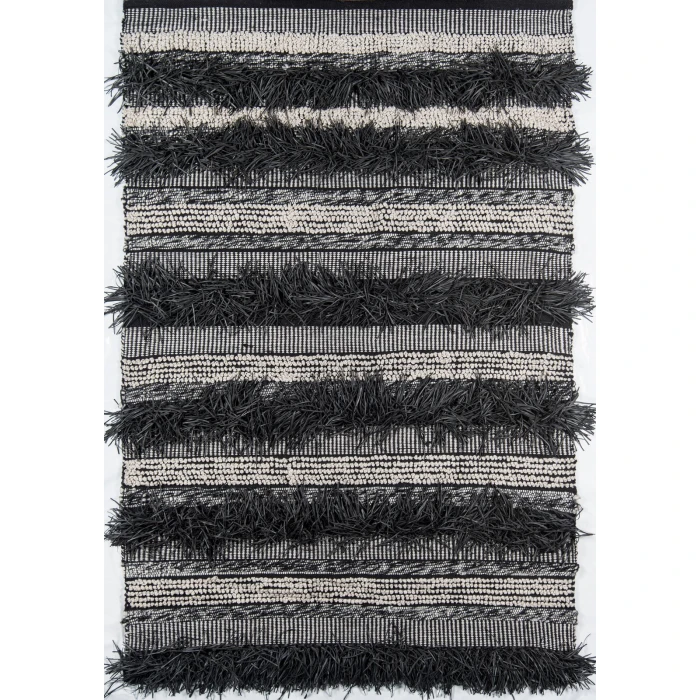 Momeni Otto Area Rug OTT-3 Black 5' X 7'6