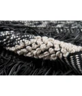 Momeni Otto Area Rug OTT-3 Black 5' X 7'6