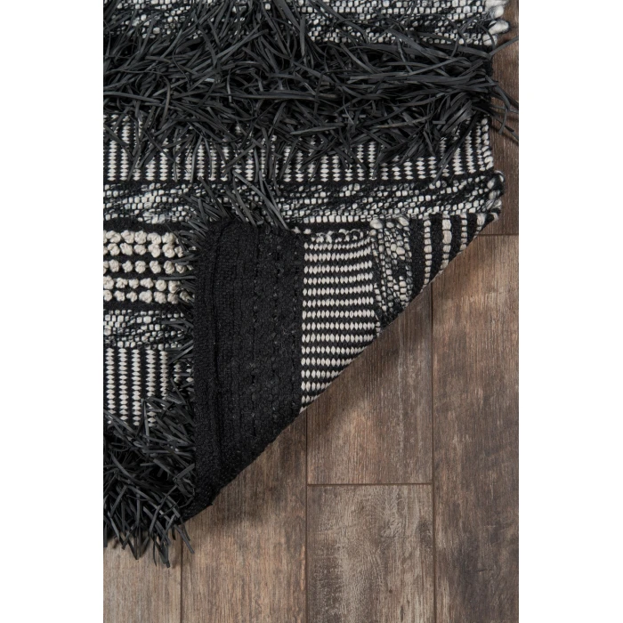 Momeni Otto Area Rug OTT-3 Black 5' X 7'6