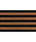 Momeni Park Area Rug PAR-2 Stripe Black 1'6 X 2'6