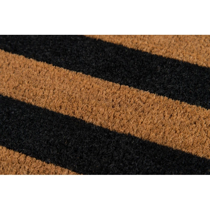 Momeni Park Area Rug PAR-2 Stripe Black 1'6 X 2'6