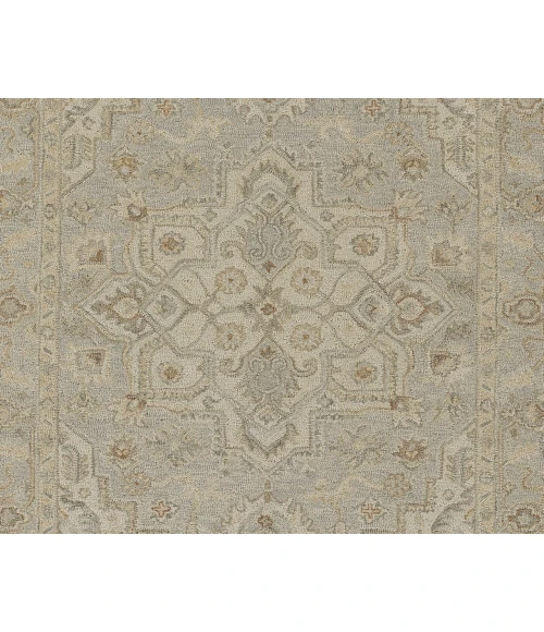 Momeni Pasha PSH-1 Light Blue 5 ft. X 8 ft. Rectangle Rug