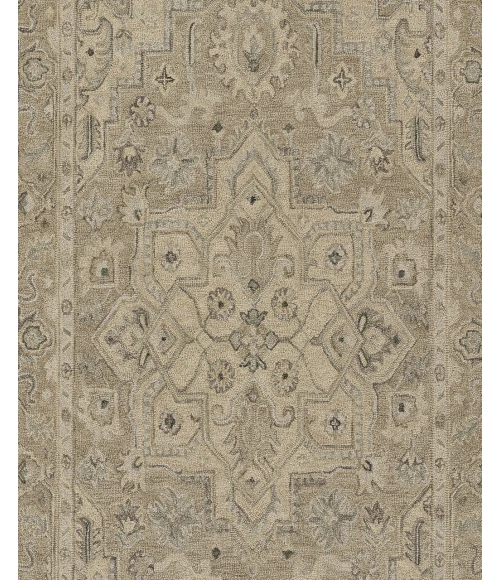 Momeni Pasha PSH-1 Taupe 8 ft. X 10 ft. Rectangle Rug