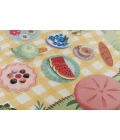 Momeni Playground Green PLY-2 4ft. X 4ft. Round Rug