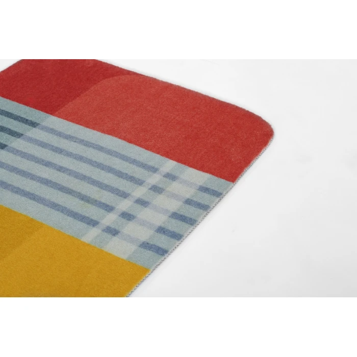 Momeni Playground Multicolored PLY-7 2ft.4in. X 7ft.7in. Novelty Rug