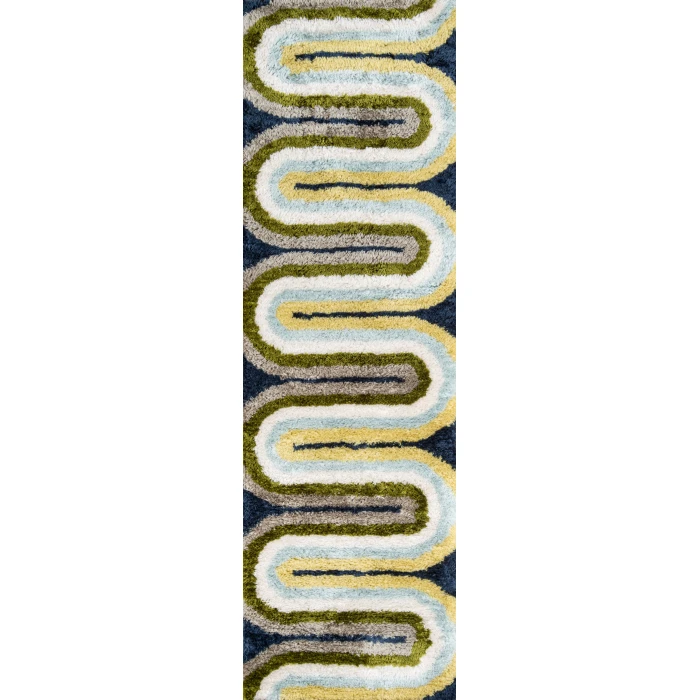 Momeni Retro Area Rug RET-2 Retro Wave Multi 2' X 3'