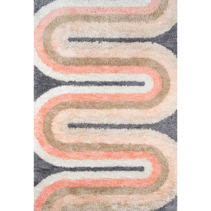 Momeni Retro Area Rug RET-2 Retro Wave Multi 2' X 3'