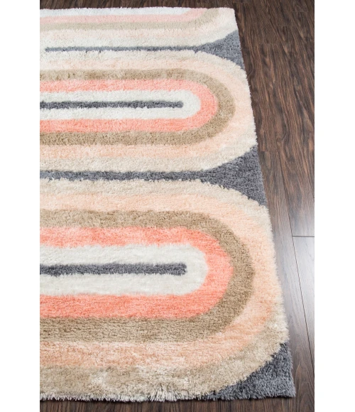 Momeni Retro Area Rug RET-2 Retro Wave Multi 3'6 X 5'6