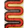 Momeni Novogratz Retro Ret-2 Red Area Rug 2 ft. 3 in. X 7 ft. 6 in. Runner