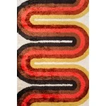 Momeni Novogratz Retro Ret-2 Red Area Rug 2 ft. 3 in. X 7 ft. 6 in. Runner