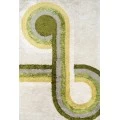 Momeni Retro Area Rug RET-3 Bullseye Green 2' X 3'