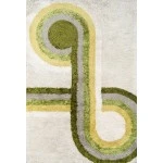 Momeni Novogratz Retro Ret-3 Green Area Rug 2 ft. X 3 ft. Rectangle