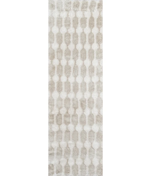Momeni Retro Area Rug RET-4 Stockings Taupe 2'3 X 7'6 Runner