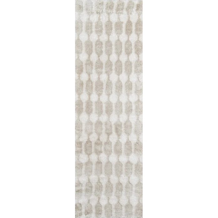 Momeni Retro Area Rug RET-4 Stockings Taupe 2'3 X 7'6 Runner