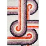 Momeni Novogratz Retro Ret-5 Lavender Area Rug 3 ft. 6 in. X 5 ft. 6 in. Rectangle