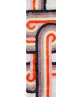 Momeni Retro Area Rug RET-5 Turnstyle Lavender 2'3 X 7'6 Runner