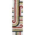 Momeni Retro Area Rug RET-5 Turnstyle Multi 3'6 X 5'6
