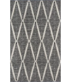 Momeni Erin Gates River Riv-1 Black Area Rug 7 ft. 6 in. X 9 ft. 6 in. Rectangle