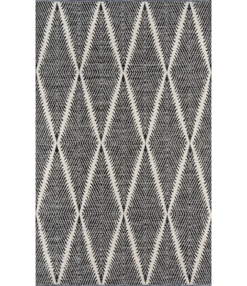 Momeni River Area Rug RIV-1 Beacon Black 3'6 X 5'6