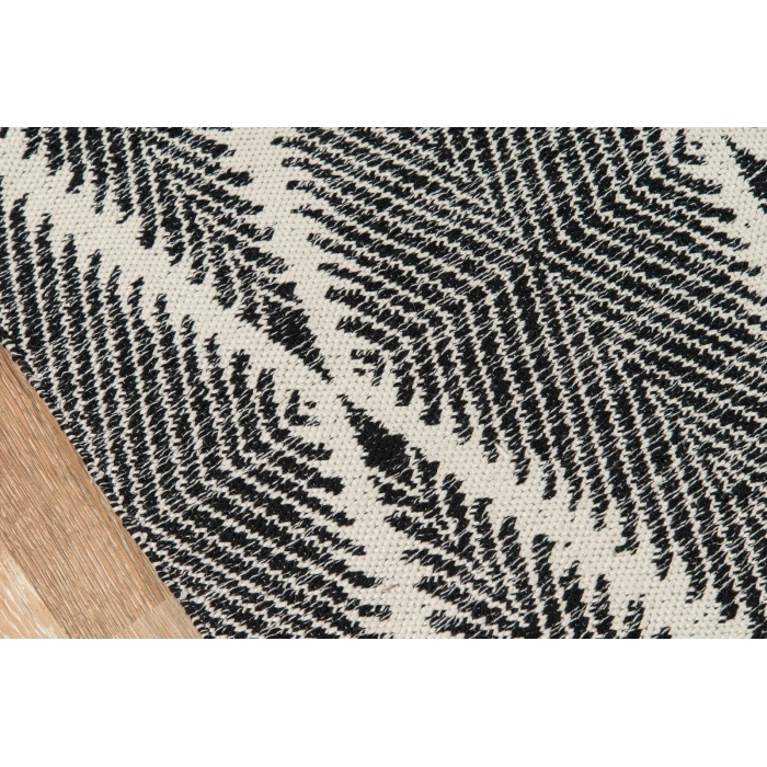 Momeni River Area Rug RIV-1 Beacon Black 7'6 X 9'6