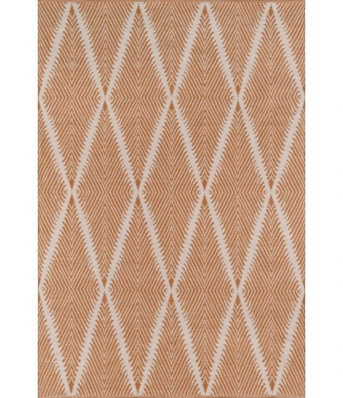Momeni River Area Rug RIV-1 Beacon Orange 7'6 X 9'6