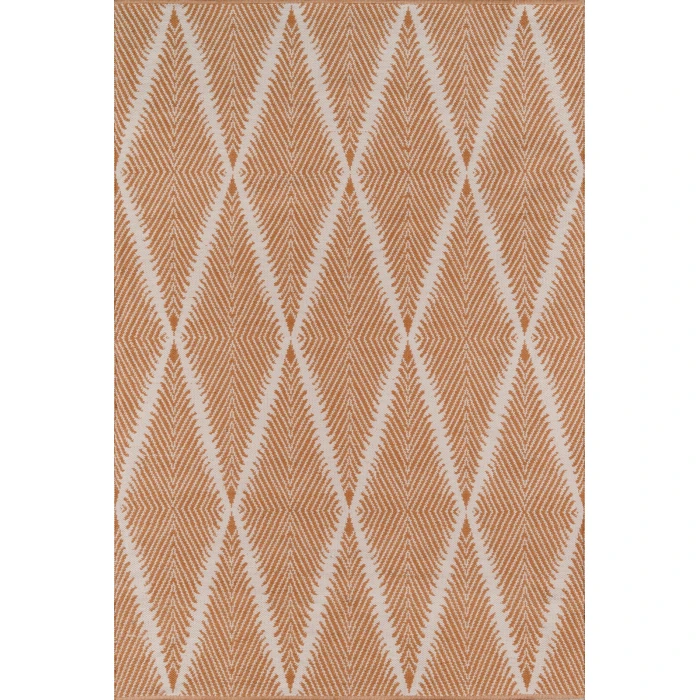 Momeni River Area Rug RIV-1 Beacon Orange 8'6 X 11'6