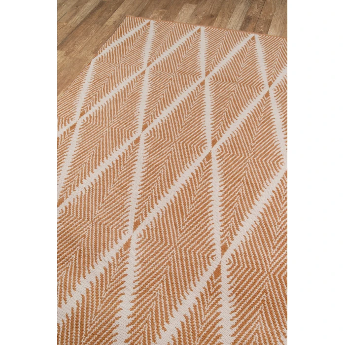 Momeni River Area Rug RIV-1 Beacon Orange 8'6 X 11'6
