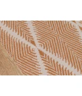 Momeni River Area Rug RIV-1 Beacon Orange 7'6 X 9'6