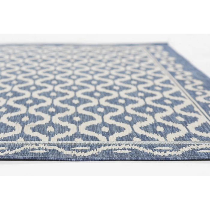 Momeni Riviera Blue RV-02 5 ft. 3 in. X 7 ft. Rect. Rug