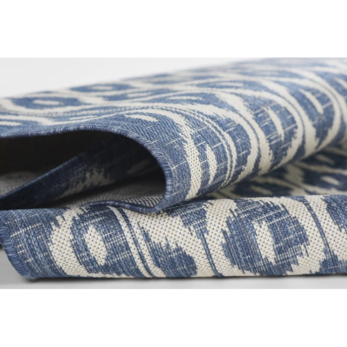 Momeni Riviera Blue RV-02 5 ft. 3 in. X 7 ft. Rect. Rug