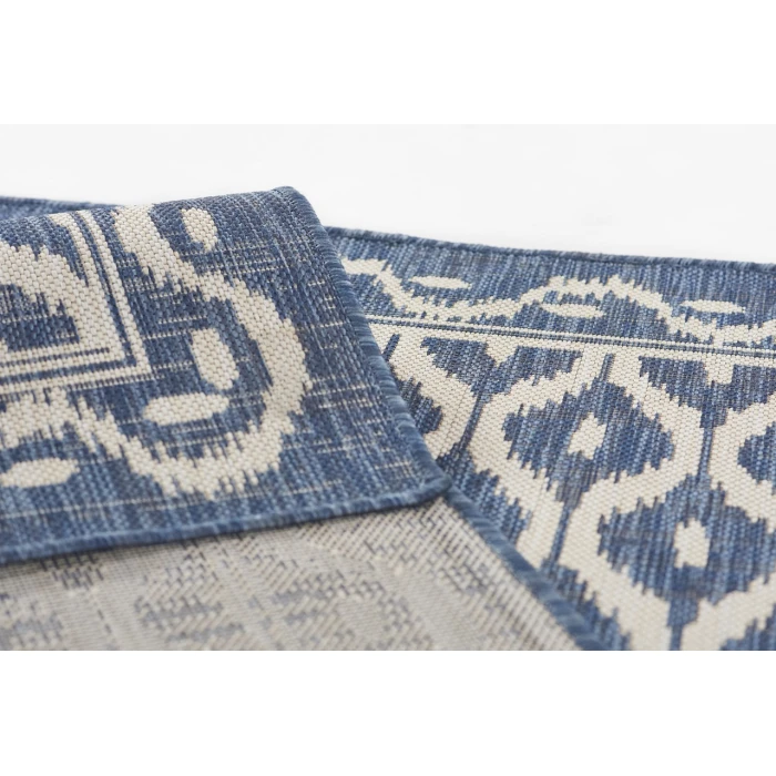 Momeni Riviera Blue RV-02 5 ft. 3 in. X 7 ft. Rect. Rug