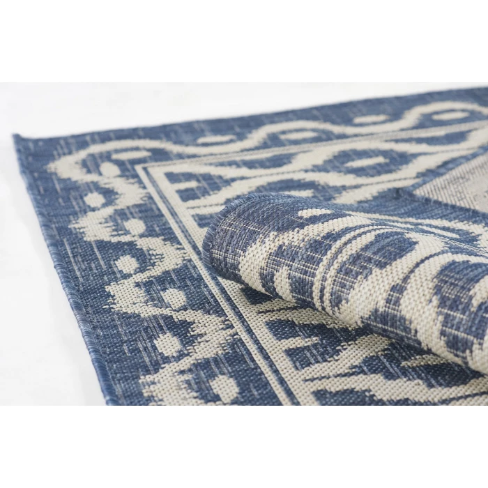 Momeni Riviera Blue RV-02 5 ft. 3 in. X 7 ft. Rect. Rug