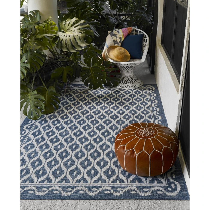 Momeni Riviera Blue RV-02 5 ft. 3 in. X 7 ft. Rect. Rug