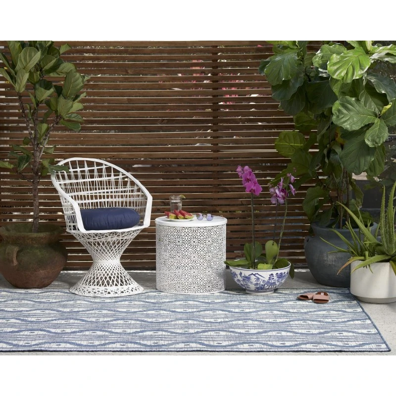 Momeni Riviera Area Rug RV-05 Blue 4'1 X 6'