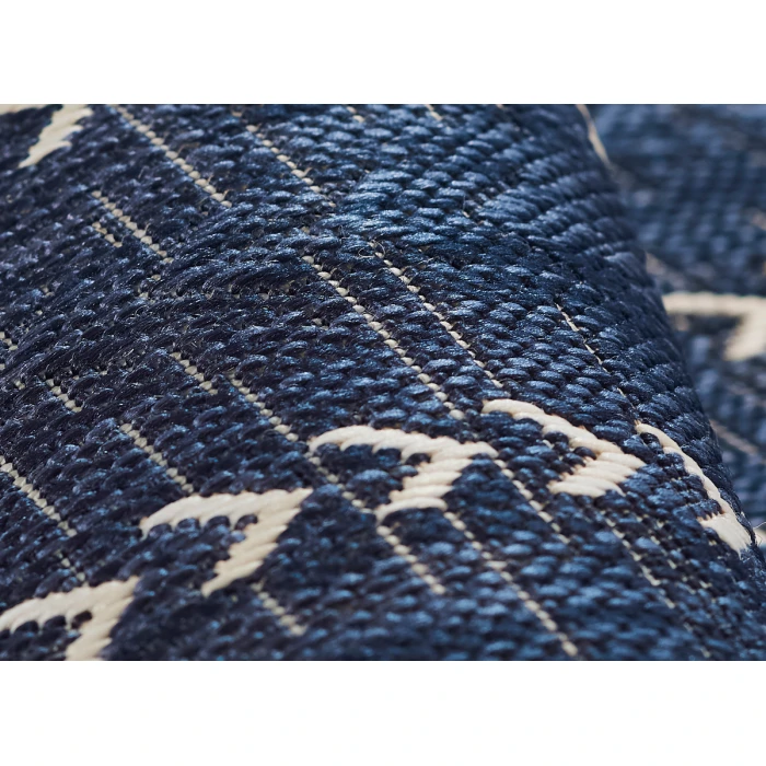 Momeni Riviera Area Rug RV-06 Navy 4'1 X 6'