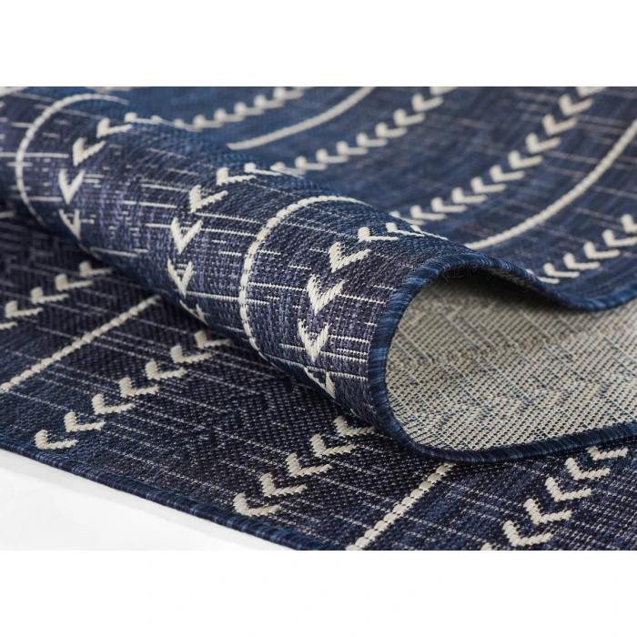 Momeni Riviera Area Rug RV-06 Navy 4'1 X 6'