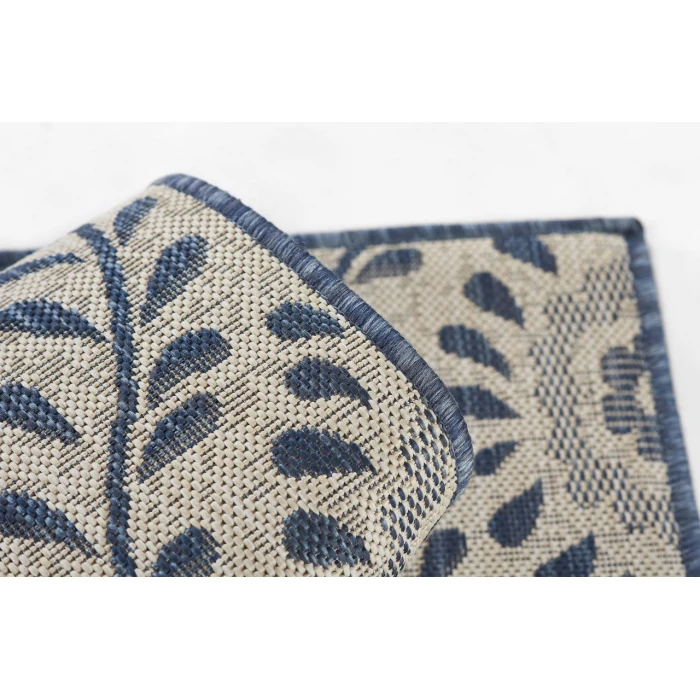 Momeni Riviera Blue RV-09 9ft. X 12ft. Rect. Rug